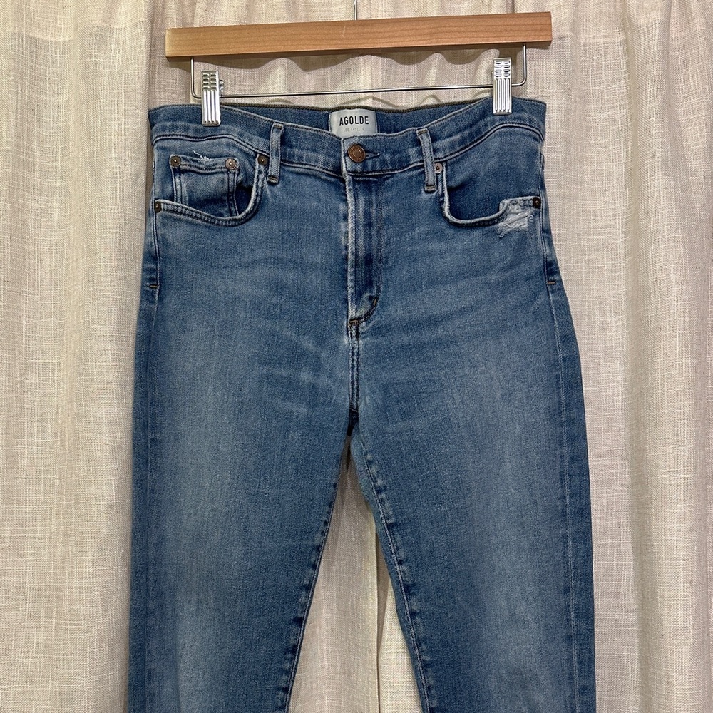 Agolde AG Women's Classic Blue Skinny Jeans 31